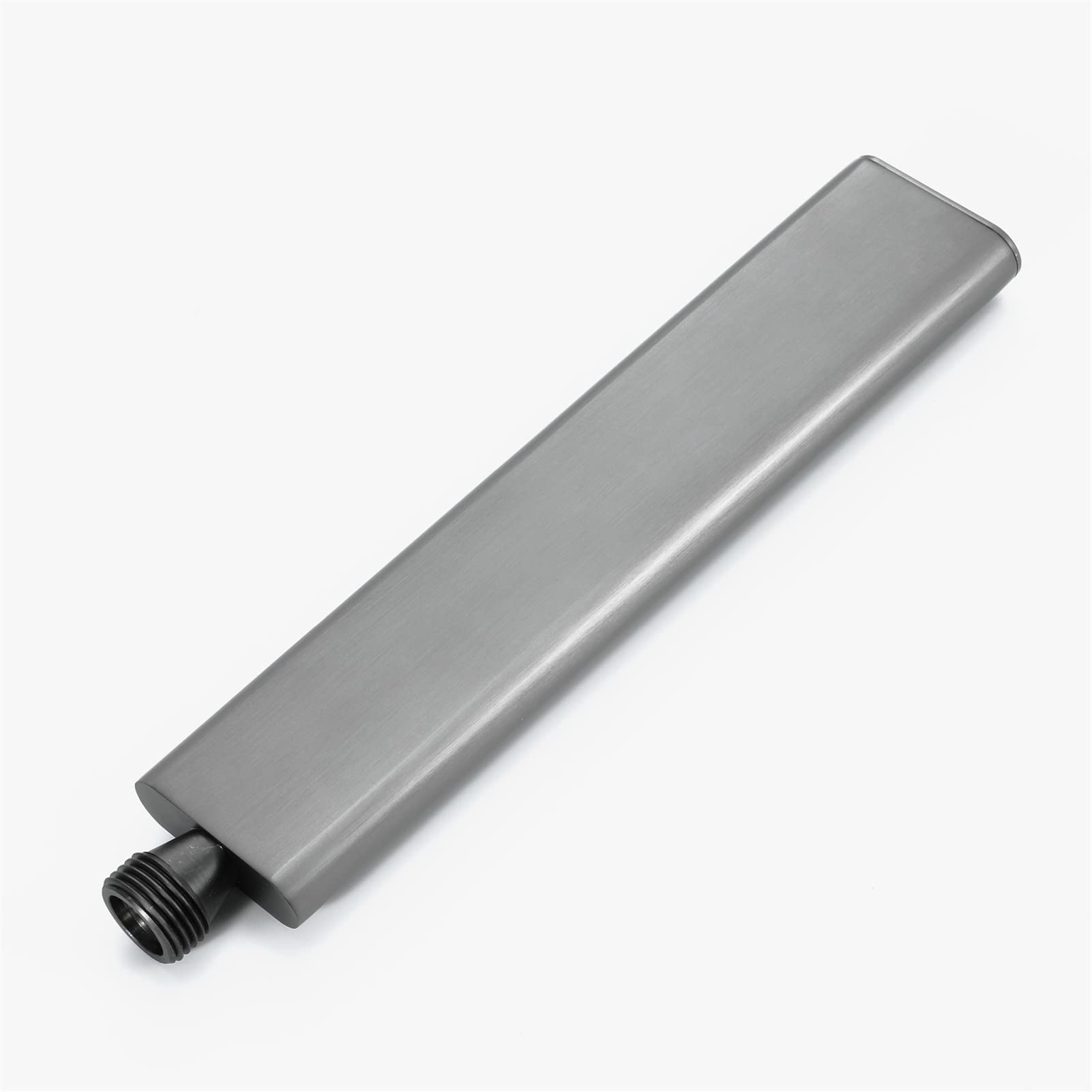 Cabezal de ducha de mano de alta presión con barra deslizante, kit de ducha montado en la pared, soporte ajustable y manguera, sistema de ducha al aire libre en acabado gris pistola