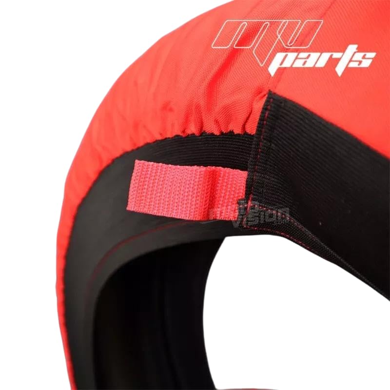 Paire de Chauffe-pneus couverture chauffante moto 110-120/R17 et 160-200/R17 80 degrés - Rouge