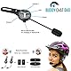 BuddyChat Duo (2er Set) Bluetooth Fahrrad Sport Ski Arbeit Intercom Helm Headset, Freisprechanlage Funkgerät, Gegensprechanlage, DSP-Geräuschunterdrückung, Reichweite bis 1000m