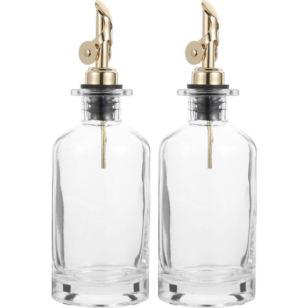 UPKOCH Distributeur D'huile Cuisine 2 Pièces 500ml en Verre