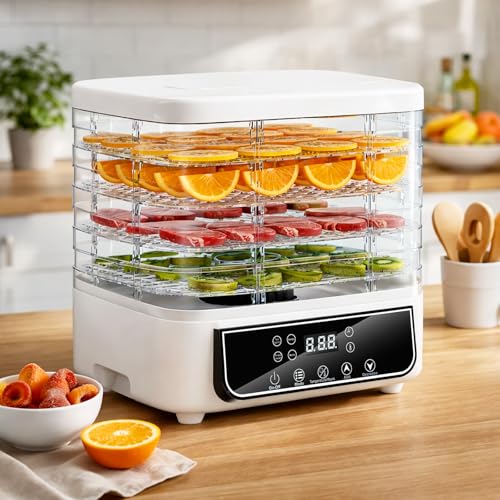 Dörrautomat, Dörrgerät mit 5 Einlegefächer, Lebensmittel...