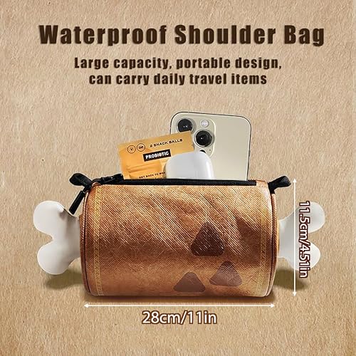 BBQ Meat Shaped Shoulder Bag,Cosplay Monster Roast Meat for Hunter’s,Gift for LARP Enthusiasts3