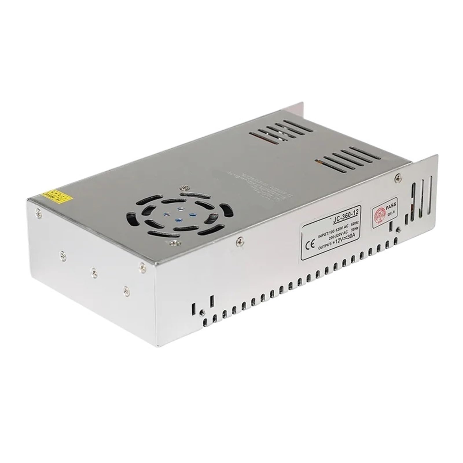 Transformateur LED 12V 30A 360W pour alimentation de ruban et module AC 110V 240V