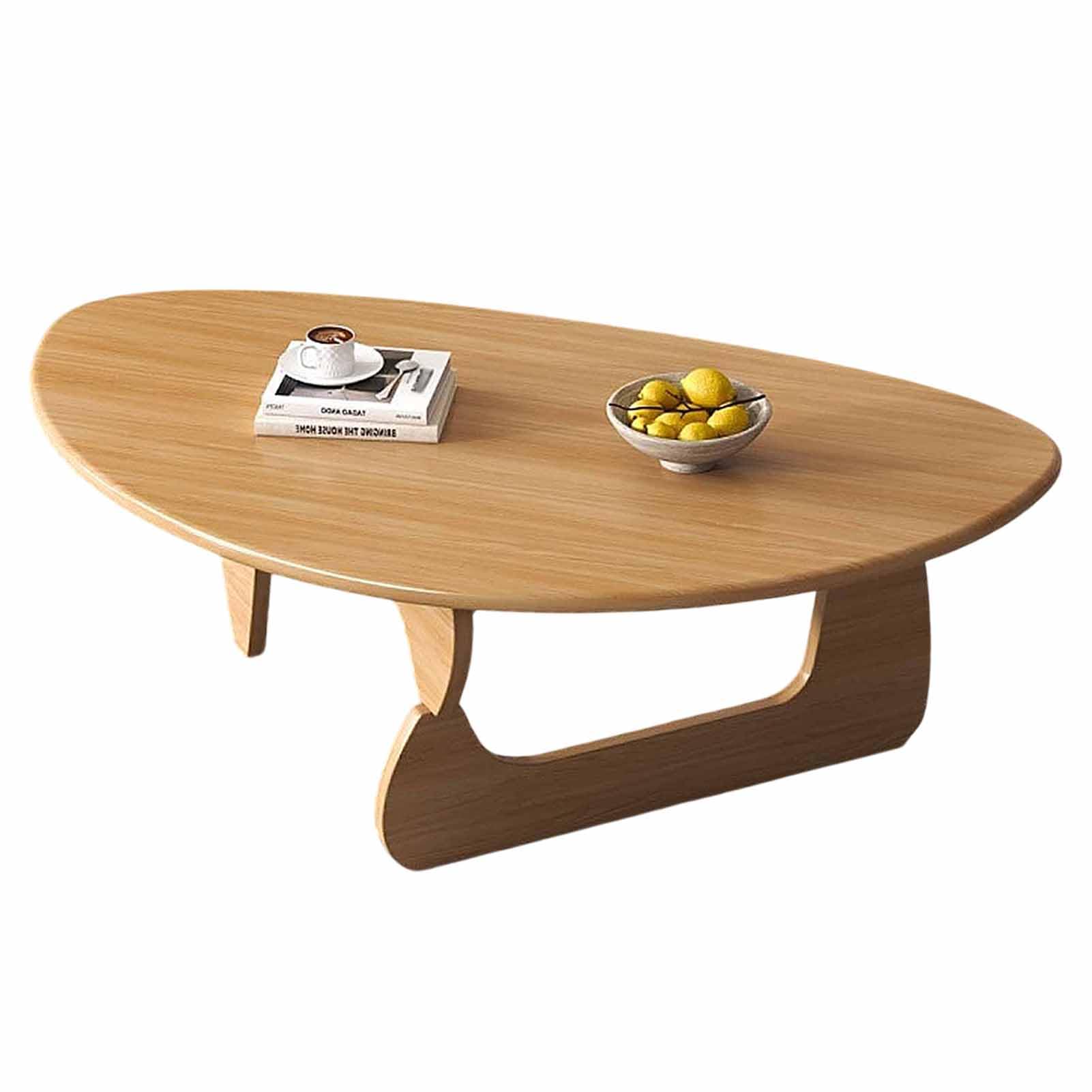 Amazon.com: Low Triangular Coffee Table, Solid Table Legs, Mid