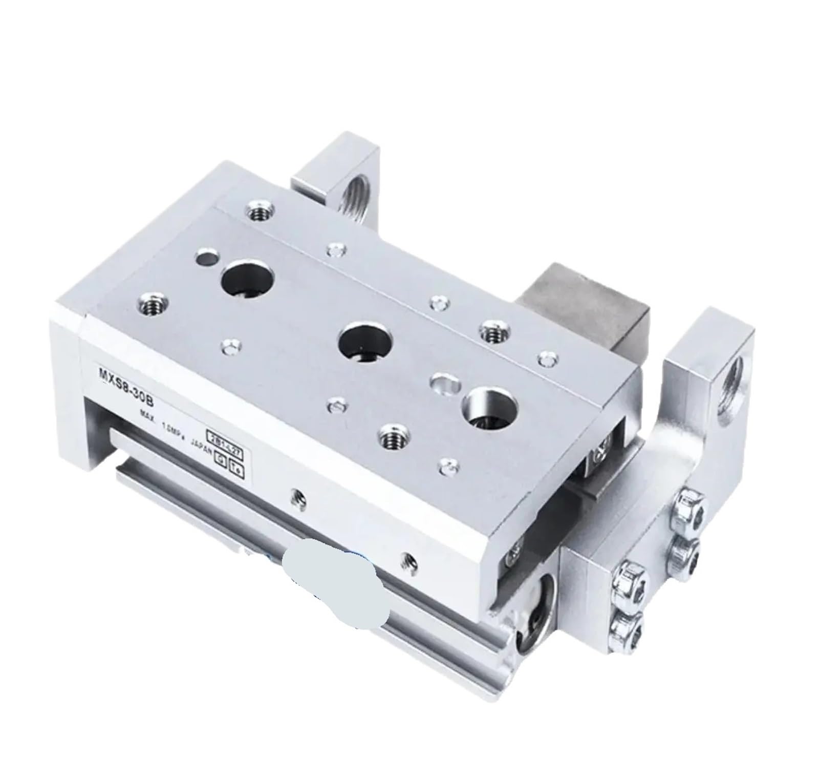 Cylindre de guidage coulissant MXS12-100AS table linéaire pneumatique double effet