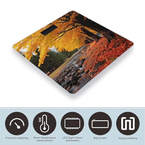 Báscula digital de baño vidrio templado 400 lb miniatura 3