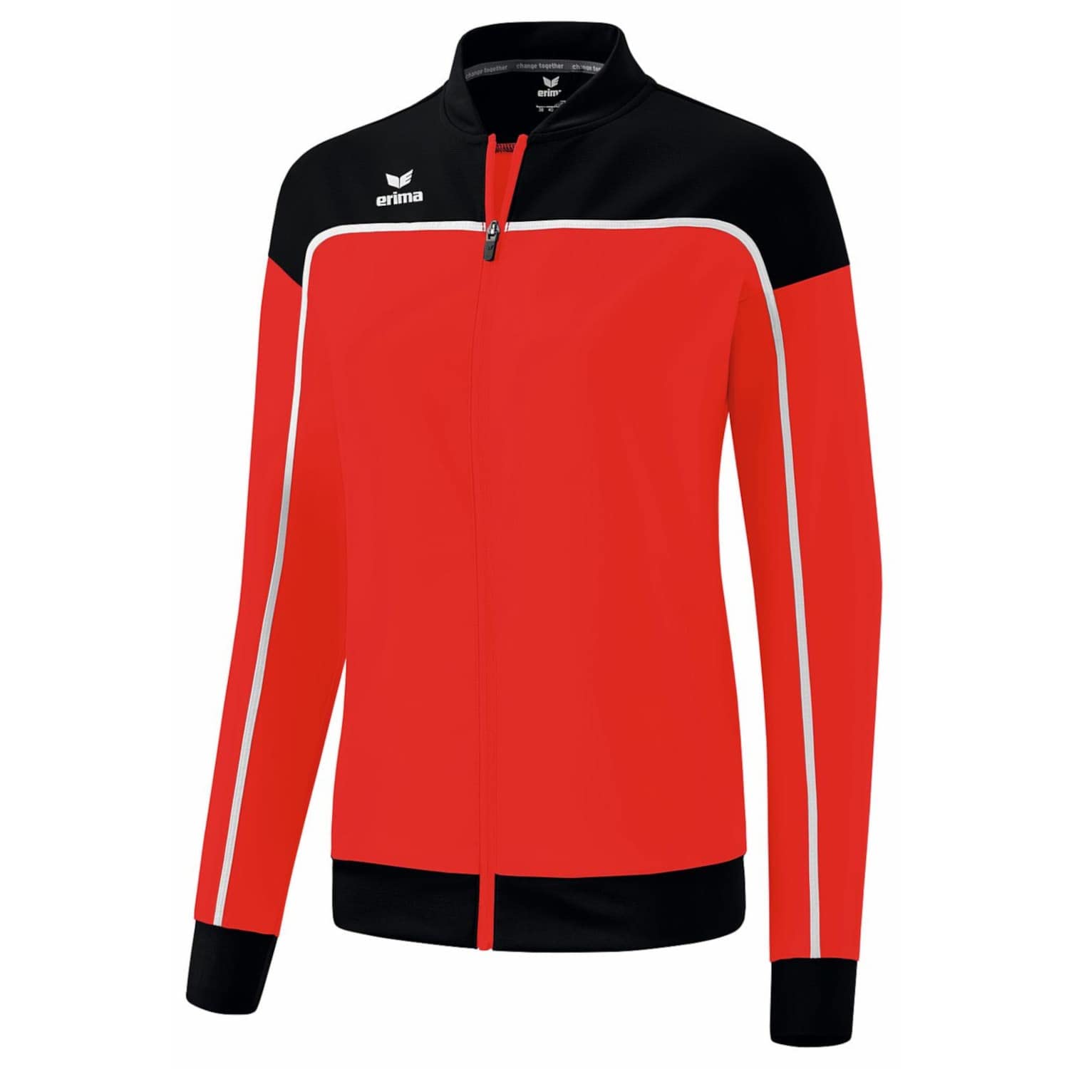 Erima Women's Change Functional Presentation Jacket, Red/Black/White, 38