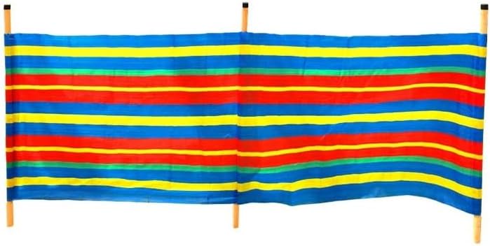 10048 3 Pole Windbreak 200 x 115 cm for Camping and Beach