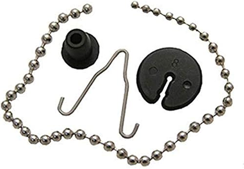 LASCO 04-2247 Cadena de repuesto de válvula de descarga de inodoro para válvulas de inclinación estándar americanas