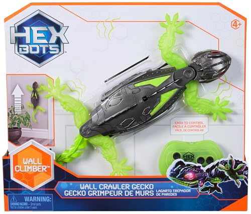 HEX BOTS Official Wall Crawler Gecko, Rechargeable Remote Control Robot Kids Toys, Climbs up Walls for Prank Toys and Games, RC Robot Toys for Boys & Girls Ages 4 & Up - Image 8