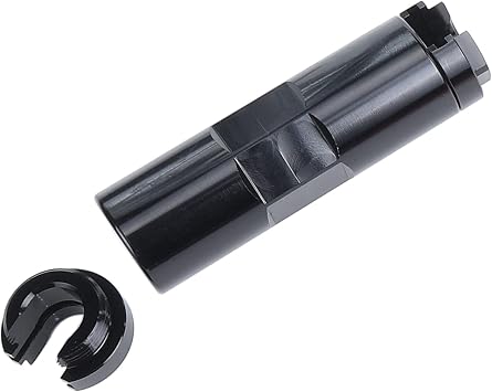 AC PERFORMANCE Aluminum Billet Double Ends 3/8 Female Quick Disconnect Fitting Adapter Black