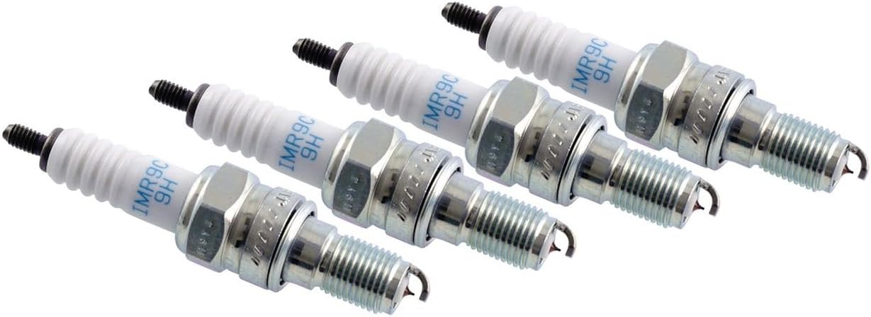 4 pc NGK 6777 Laser Iridium Spark Plugs for 31912-MBW-E11 5369 5627 IHU27 VUH27D Ignition Wire Secondary