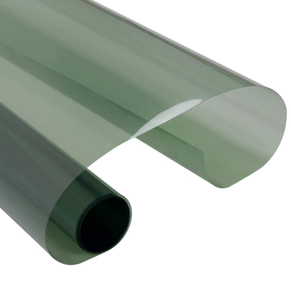 VLT 70% 2Mil Green Nano Ceramic Solar Tint Film Car Front Windshield Tint Privacy Glass UV100% for Auto Car Home Window Vinyl