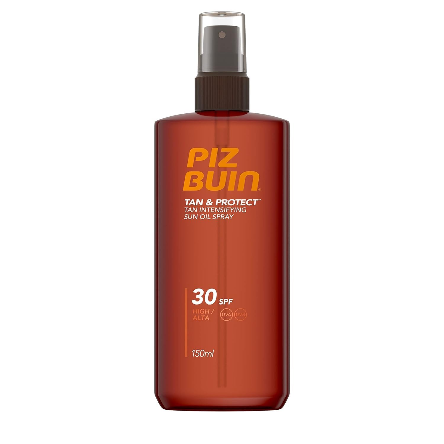 Piz Buin Tan & Protect Tan Intensifying Sun Oil Spray, Bräunungsintensivierendes Öl Spray, Wasserfest, Sonnenschutz LSF 30, 150 ml
