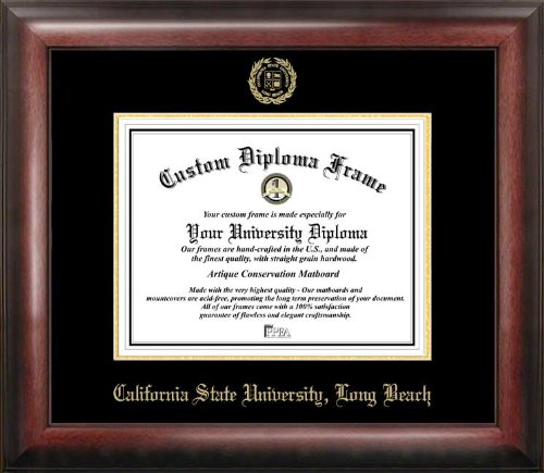 Campus Images Cal State Long Beach 11w x 8.5h Executive Diploma Frame