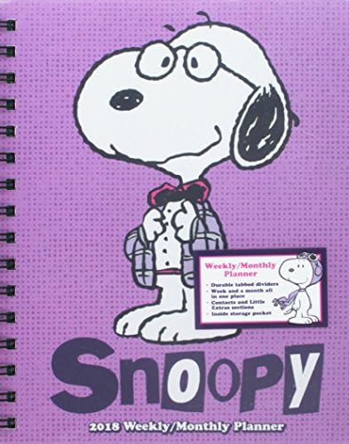 Snoopy 2018 Weekly / Monthly Planner