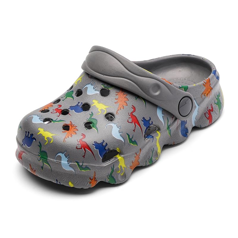Image of Girls' Clogs for Toddlers & Kids Lightweight Garden Shoes Breathable Slip-on Slides Sandals Slippers Children's Beach Water Shoes