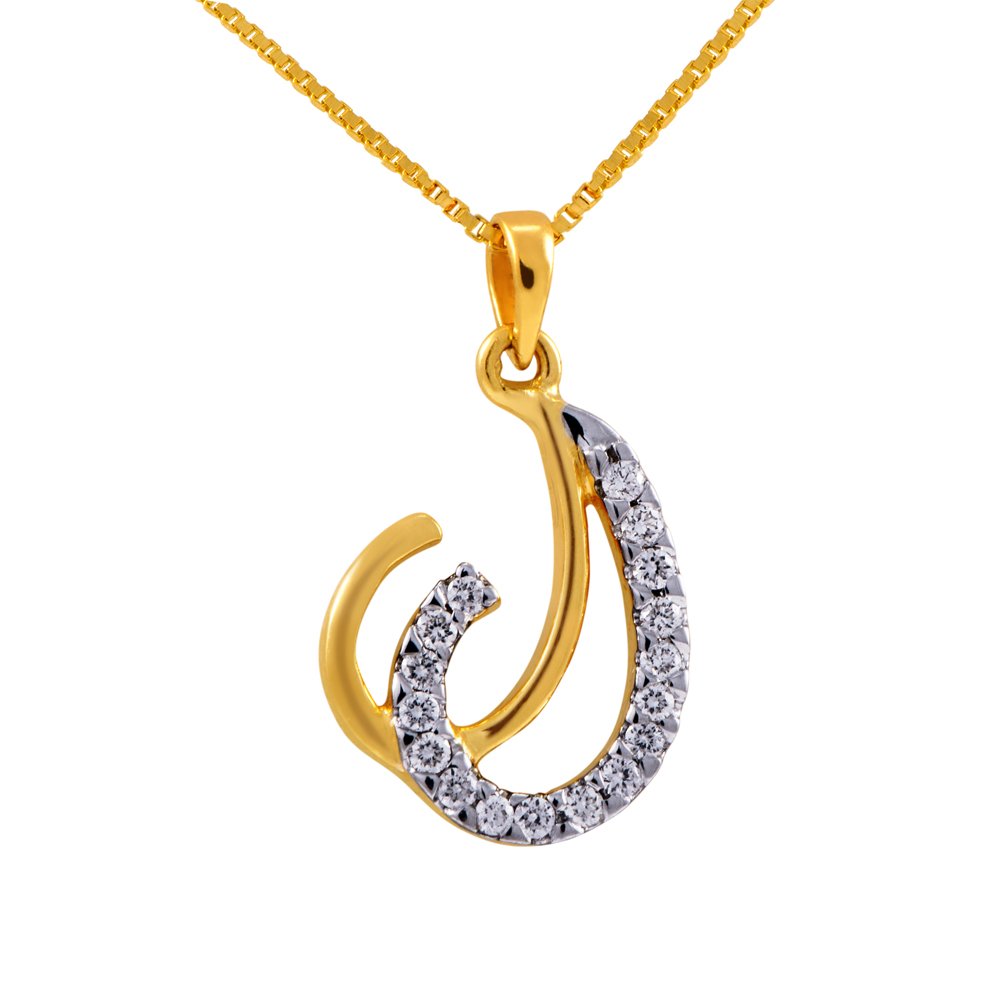 Pride Diamond Collection 18K Yellow Gold and Diamond Pendant-image-43