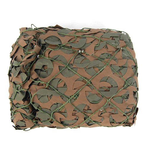 Mil-Tec Unisex - Adult Basic Net Blankets, Woodland, One Size, standard size - Image 2