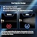 FIREMOTOO Fuel Injectors Set of 4 Compatible with Toyota Yaris 1.5L I4 2006 2007 2008 2009 2010 2011 2012 2013 2014 Replace 23250-21040 23209-21040 842-12333 12 Holes