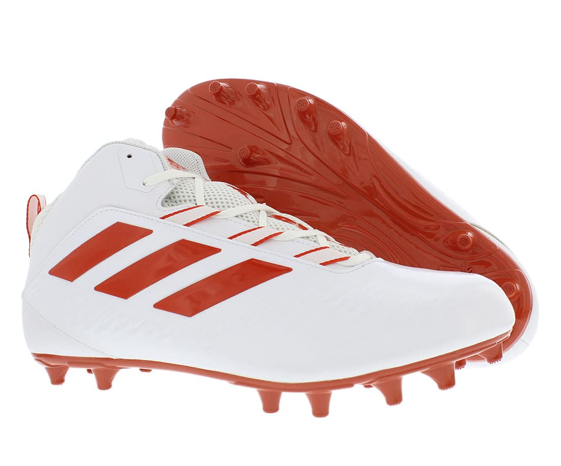 Adidas Sm Nasty Fly 2e Men Shoes Size 12.5, Color: White/Orange