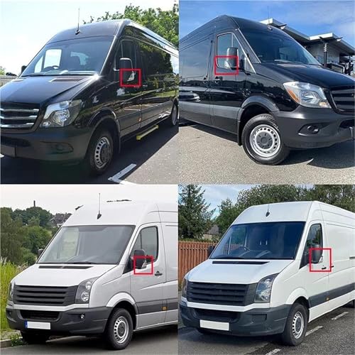 Intermitentes LED dinámicos para espejo de VW Crafter 2006-2016 en dos piezas 3