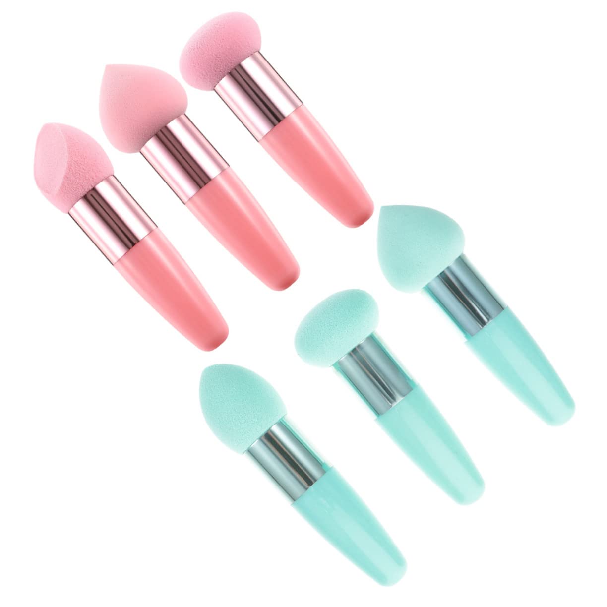 Ipetboom 30pièces Poudres De Maquillage Portable Éponges Cosmétique Humide Et Sèche Outils De Beauté Pour Application De Fond De Teint Et Poudre Accessoires De Maquillage Pour Femmes