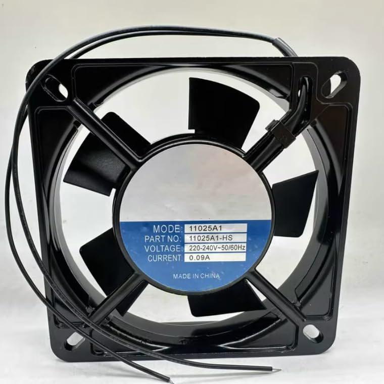 11025A1-HS AC 220/240V 0.09A 110x110x25mm 2-Wire Cooling Fan