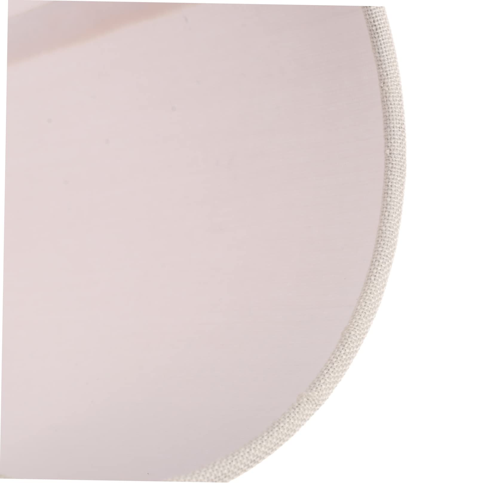 2pezzi Lampshade Rotondo Tessuto Di Lino Per Lampade Da Tavolo e Sospensione Design Moderno e Chic Per Illuminazione Interna e Salotto