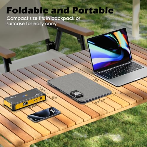 Portable Solar Power Charging Kit