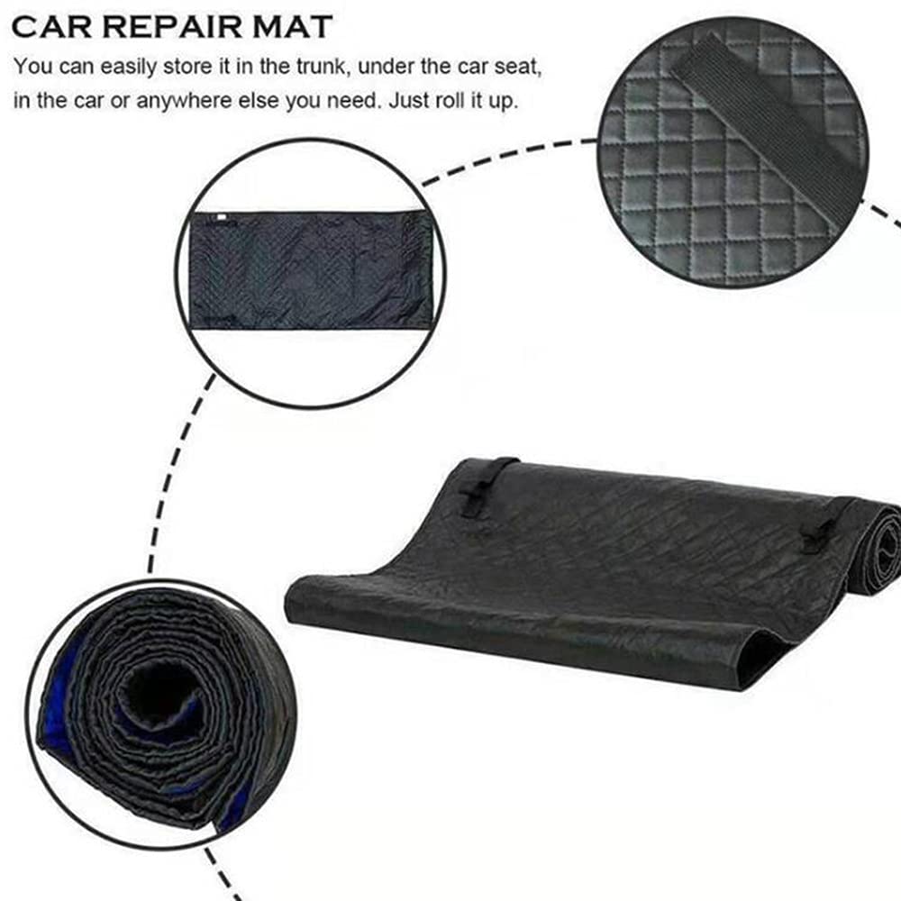 ZPECIAL Tapis de réparation de Voiture Pliable Magic Creeper Pad, Tapis de réparation et d'entretien de Voiture, Tapis de réparation et d'entretien de Voiture, for la Maison et l'extérieur