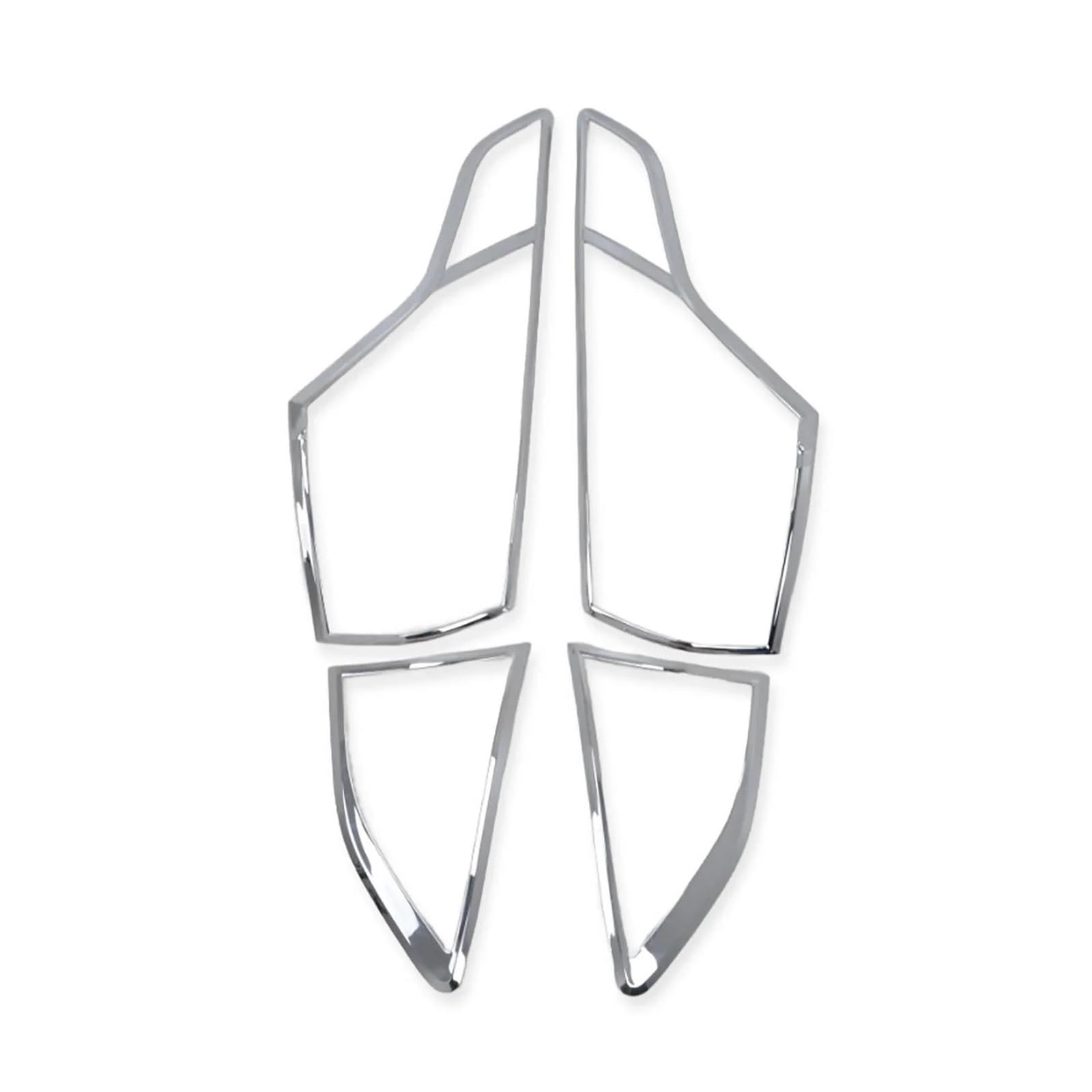 Protector de luz trasera cromo para Ford Kuga Escape 2013-2015 7