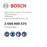 Bosch 1x EXPERT HEX-9 Multi Construction Bohrer (für Beton, Weiche Fliesen, Ø 4,00 mm, Professional Zubehör Schlagbohrer/Schrauber, Bohrmaschine/Schrauber) – Ansicht 7