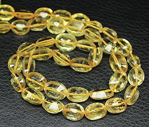 Perles en quartz citron pour fabriquer vos bijoux d'été faits main