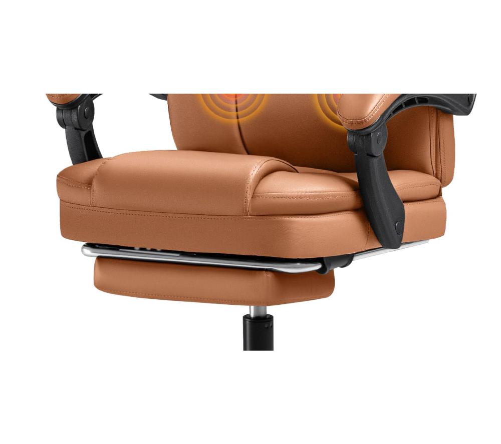Mitsuru FukudaHALO ブラウンレザーアームチェア Amazon.com: Furmax Executive Office Chair with Foot Rest Big and