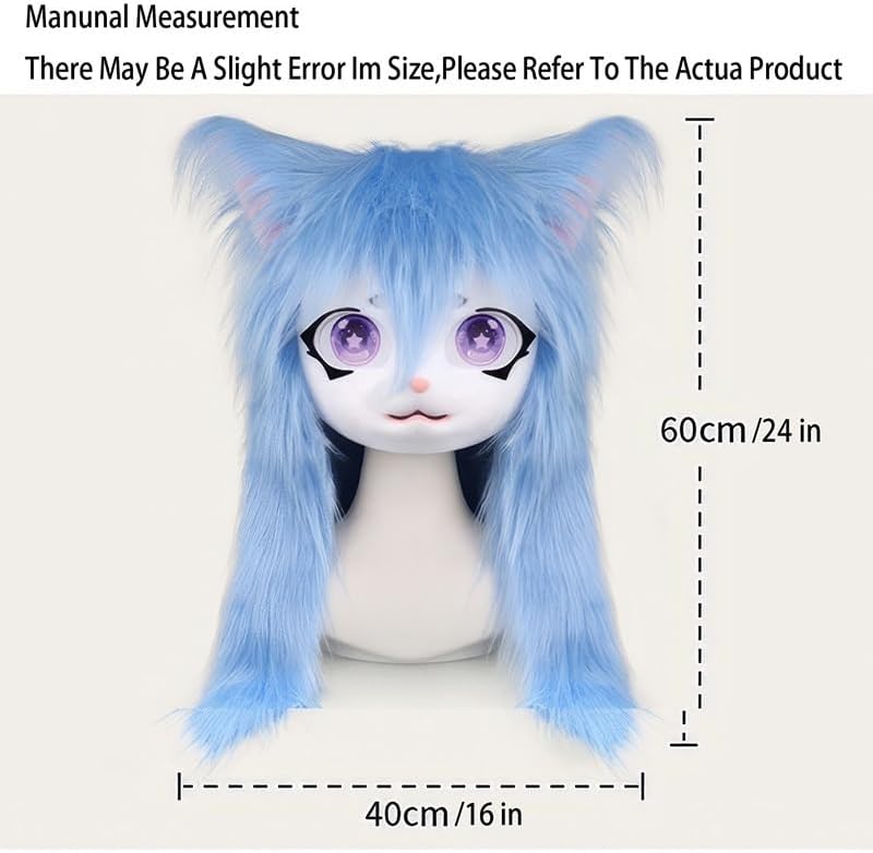 Rolamumu] 毛皮の動物スタイルのフード、日本の毛皮の動物のマスク、着用可能なコミックアクセサリーヘッドバンド、ハロウィンコ ゴリラ 被り物  かわいい [Rolamumu] 毛皮のウェアラブルフード、KIGファースーツ動物フード、パーティー迷彩ヘッドバンドマスク、日本の漫画動物ヘッド
