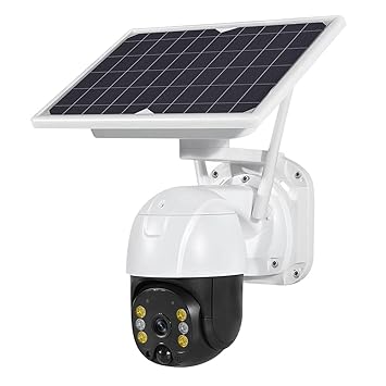 Maizic Smarthome Waterproof Black Bull Solar Camera 3MP 1080P 2-Way Audio Motion Detection Night Vision 4g 3g SIM Card Supported Live Monitoring Complete Security System 1 Year Warranty