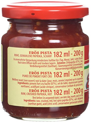 Hungarian Crushed Paprika Paste - Hot 200G #TOP1