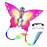 ❤【Regalo perfecto】: esta cometa será un gran regalo para los niños, lo que no solo hará que los niños se diviertan y disfruten de su tiempo, sino que también ayudan a los niños a desarrollar habilidades de coordinación y un pensamiento crítico al volar kites.
