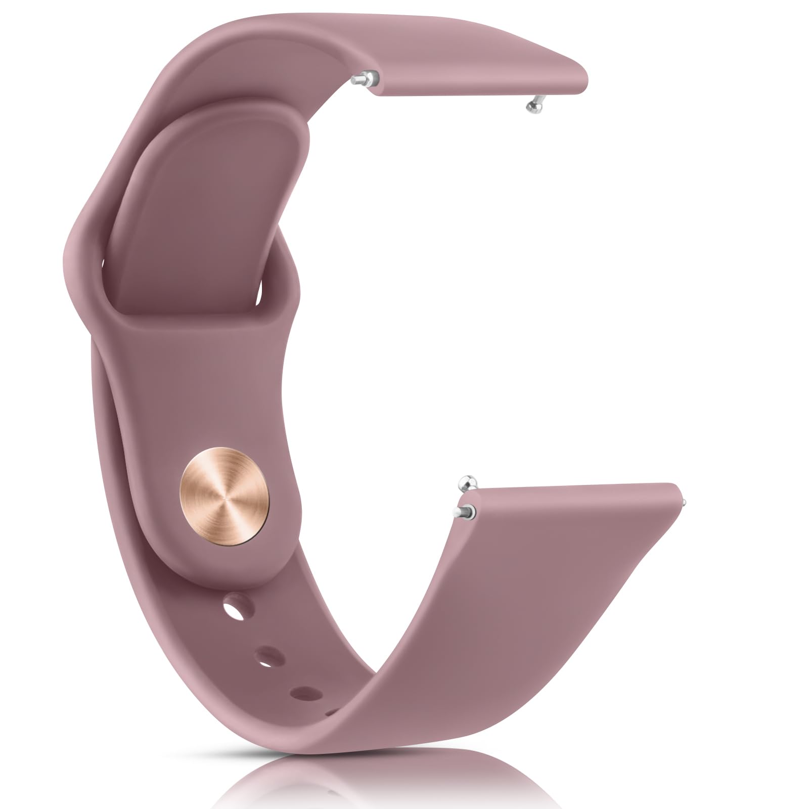 Tobfit Silicone Band for Fitbit Versa 2 Fitness Tracker, Soft Quick-Release Sport Strap for Fitbit Versa SE Fitness Tracker (Watch Not Included),Wristband with Metal Buckle for Men Women(Smoky Purple) (B0C5J6MD61) Amazon Price History, Amazon Price Tracker