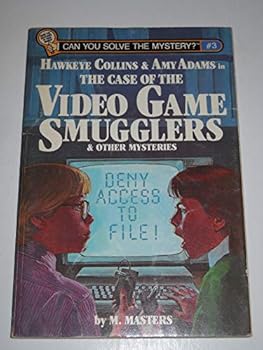Paperback Hawkeye Collins & Amy Adams in the case of the video game smugglers & other mysteries (Can you solve the mystery?) Book