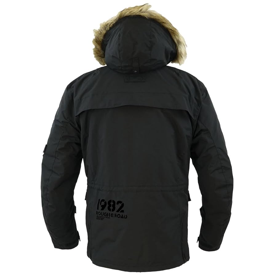 ROUGH & ROAD ウィンタージャケット　N-3BR ブラック Lサイズ Webike | ROUGH＆ROAD ラフ＆ロード ラフロ N-3BR プリマロフト