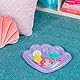 Bright Starts, Disney Baby, Prinzessin Ariel Bauchzeit Wasser Matte, Die kleine Meerjungfrau Meeresschätze, Lila, Baby Mädchen Neugeborene +