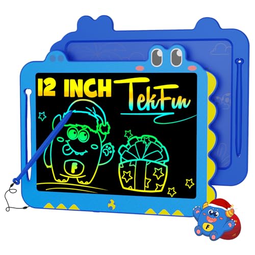 TEKFUN LCD Writing Tablet for Kids, 12 Inch Doodle Board