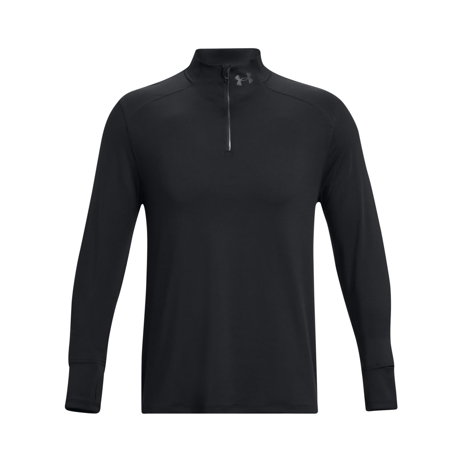 Under Armour Qualifier Run 1/4 Zip Maillot de Course Hommes Black