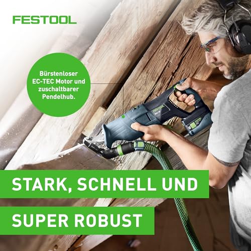 Scie sabre sans fil RSC 18 EB-Basic Festool pour découpe de précision - 3