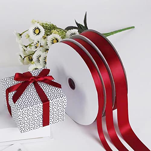 Ruban de satin double face 2,5 cm anti-pli pour arrangements floraux - 5