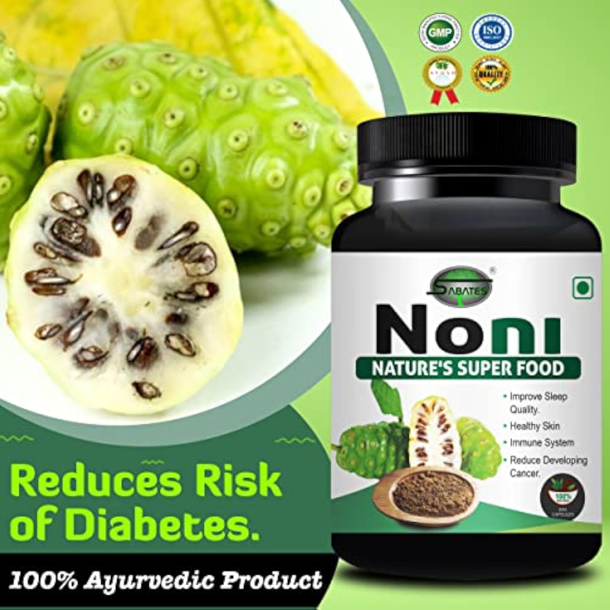 Noni Organic Tablet for Detox & Stamina Booster