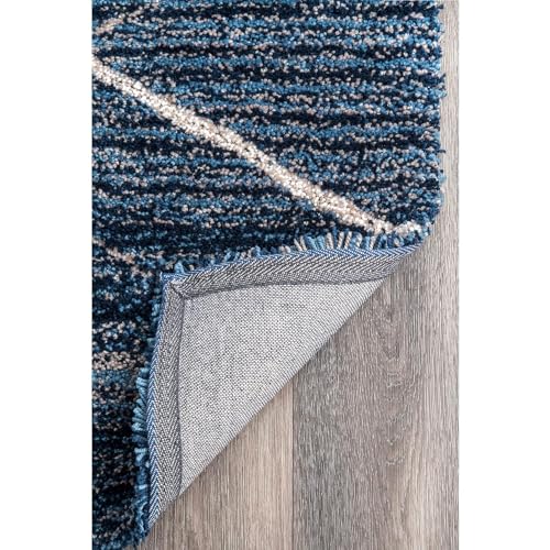 Image of Carpet for Living Room, Bedroom and Hall Handmade Microfiber Cozy Soft and Fluffy Shaggy Area Rug with 2 inch Thick Anti Skid Rug 6x8 feet Carpets23