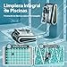 Imagen de Robot Piscina Limpiafondos y Paredes